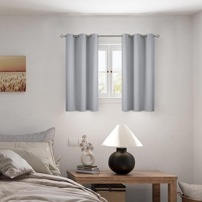 BGment Blackout Curtains 45 Inch Length - Image 2