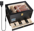 Electric Humidor Cabinet with Precision Humidity Control & Digital Display | by Unknown