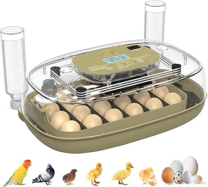 Incubators for Hatching Eggs, Smart 24 Egg Incubator by Unknown