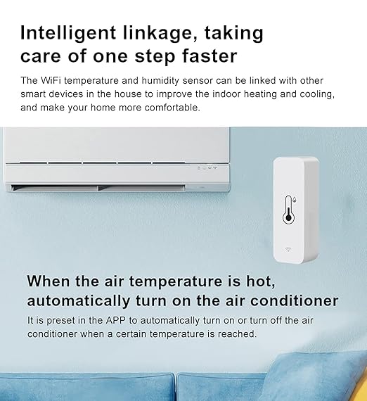 WiFi Temperature Humidity Sensor: Wireless Temperature Humidity Monitor - Image 6