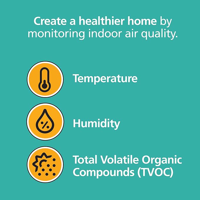 Kidde Smart Smoke Detector & Indoor Air Quality Monitor, Alexa Compatible Device - Image 4