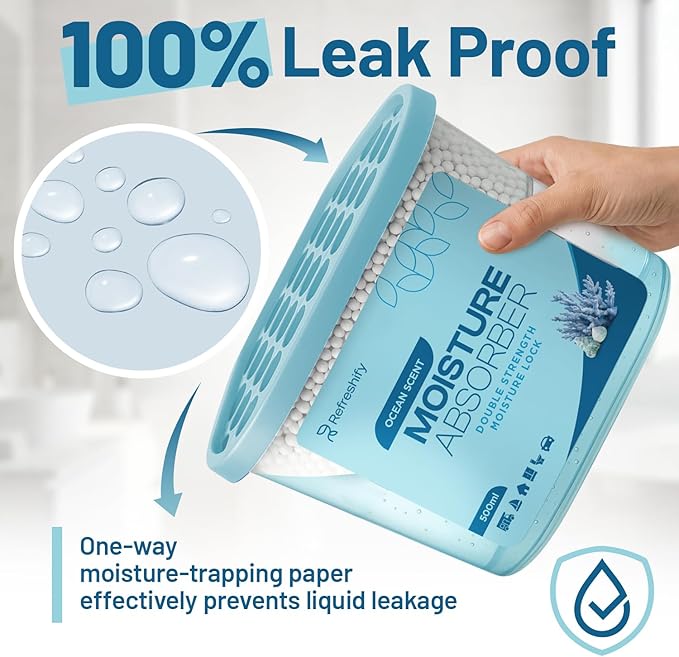 Premium Moisture Absorbers and Dehumidifier Tubs – High-Efficiency Closet - Image 3