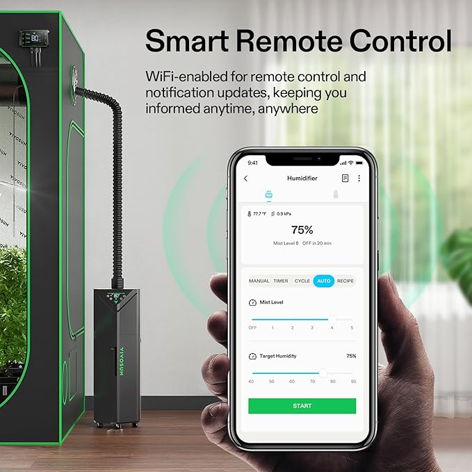 VIVOSUN P888 96"×96"×80" PRO Grow Tent and AeroStream H19 Intelligent - Image 8