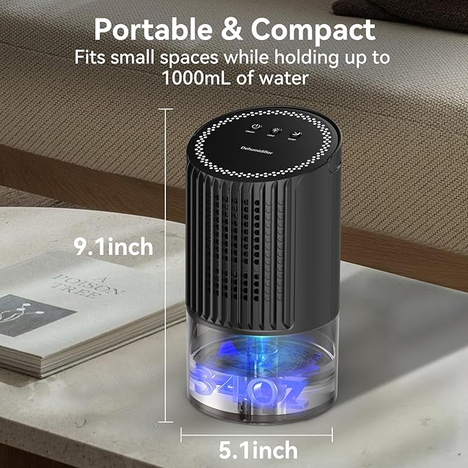 Dehumidifier, 34oz Small dehumidifiers - Image 2