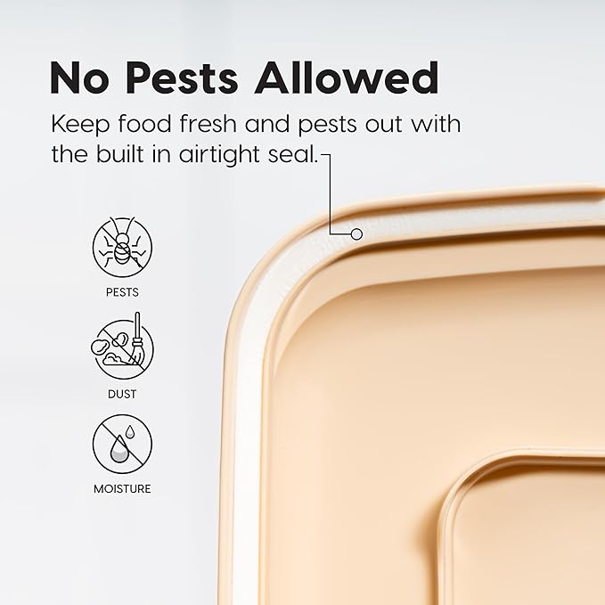 IRIS USA 58 Lbs / 67 Qt WeatherPro Airtight Pet Food Storage Container - Image 7