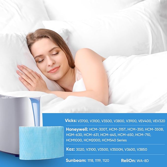 6 Pack Humidifier Filters HAC-504 Replacement - Image 6