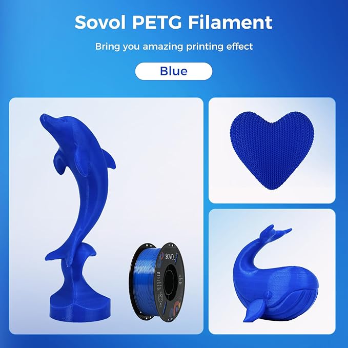 Sovol 3D Printer PETG Filament 1.75mm 1KG, High Precision, Strong Toughness - Image 3