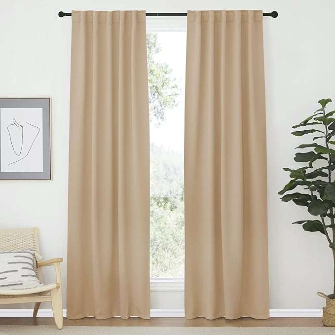 NICETOWN Window Treatment Room Darkening Curtains by NICETOWN
