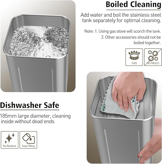 Stainless Steel Humidifier, Cool Mist Humidifiers - Image 4