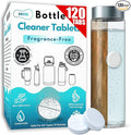 120 Pcs Water Bottle Cleaning Tablets, Bottle Cleaning Tablets by Skyis
