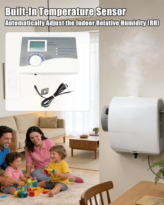 60 Whole House Humidifier Control Humidistat - Image 3