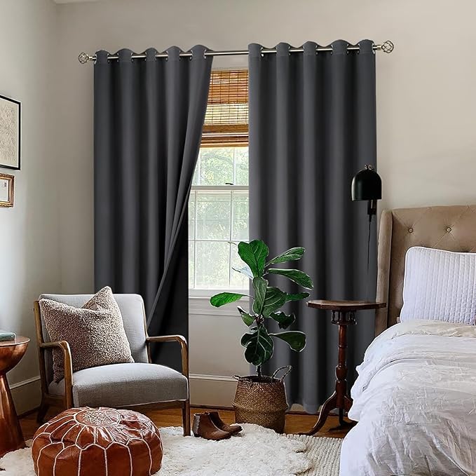 BGment Thermal Insulated 100% Blackout Curtains - Image 2