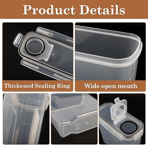 Klmnop 4 Pack Filament Storage Box, Portable 3D Printing Filament Container - Image 3