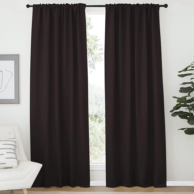 NICETOWN Window Curtains Blackout Drapery Panels - Image 2