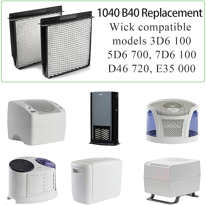 Ximoon 1040 B40 Humidifier Filter Replacement Wick - Image 3