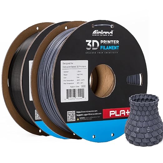 INLAND Micro Center PLA+ 3D Printing Filament 1.75mm by INLAND