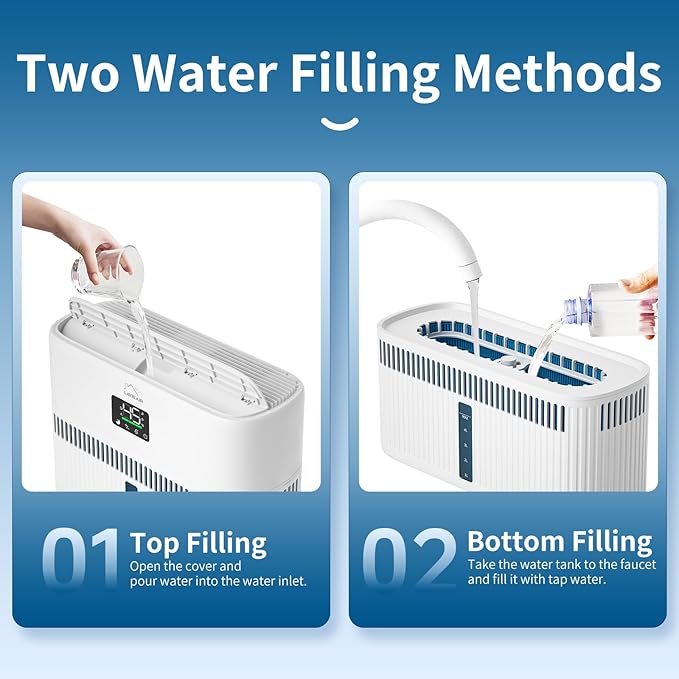 Smart Evaporative Humidifiers for Bedroom, Living Room, Large Room up to 300 ft² - Image 7