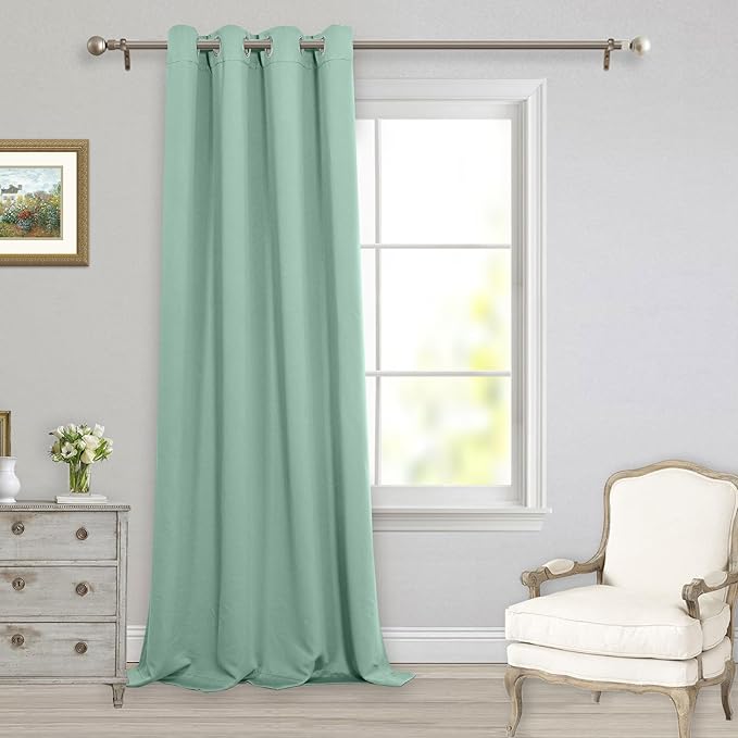 MYSKY HOME Aqua Blackout Curtains - Image 7