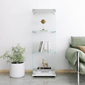 Yoluckea 3 Shelves Glass Display Cabinet by Yoluckea