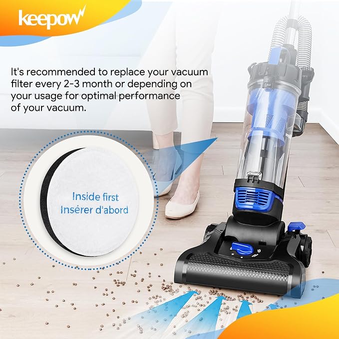 KEEPOW Vacuum Filter Replacement Compatible - Image 5