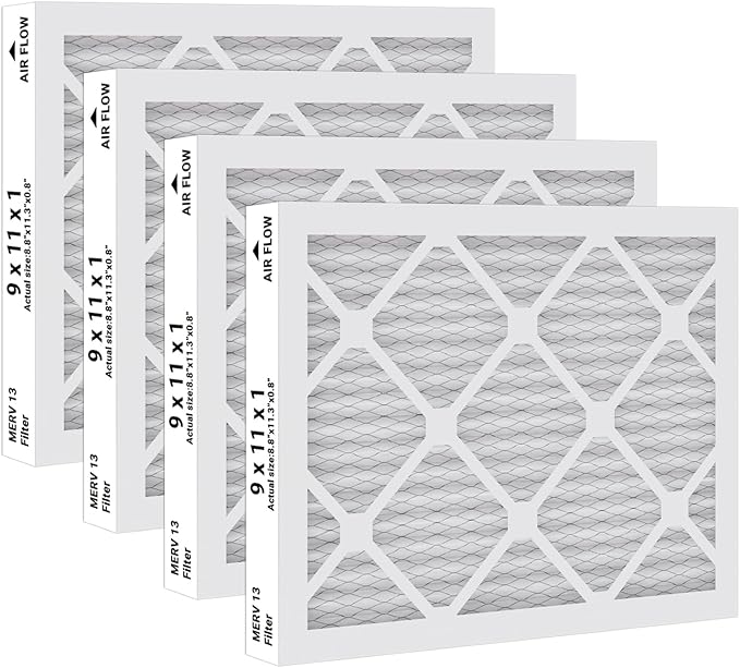 9 x 11 x 1 MERV 13 Replacement Dehumidifier Filter Compatible by LEVANLIGHTLLC