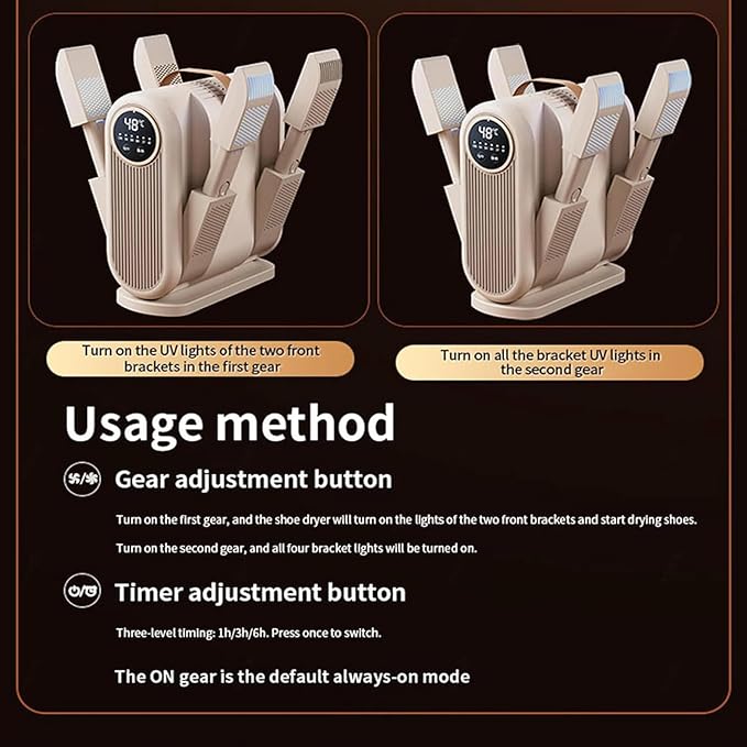 Glove Dryer & Boot Warmer, Electric Shoe Dryer - Image 6