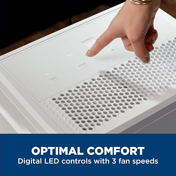 GE Portable Dehumidifier, 50 Pint Daily Output - Image 2