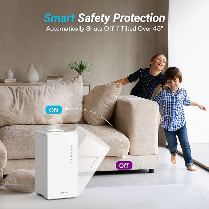 6L Stainless Steel Warm Mist Humidifier - Image 9