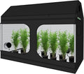 zazzy 4x8 Grow Tent, Lightproof Roof Cube Mylar Hydroponic Growing Tent by Zazzy
