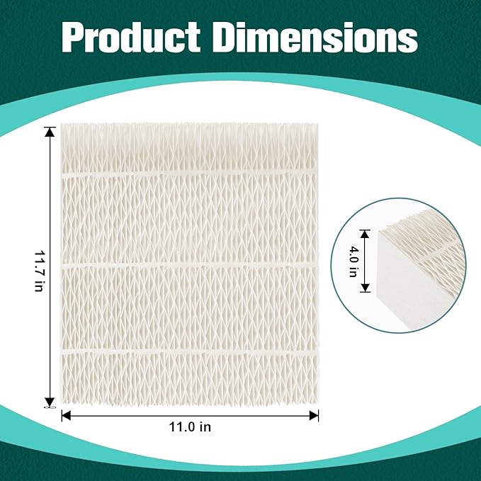 ROMON 1043 Humidifier Super Filter Wick Replacement - Image 2