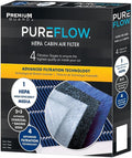 PUREFLOW PC4439HX HEPA Cabin Air Filter | Fits 2012-2018 Audi A6 Quattro by PremiumGuard