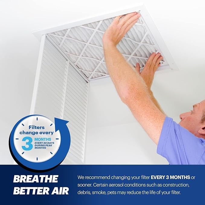 BNX TruFilter 16x20x1 MERV 13 AC Furnace Air Filter - Image 7