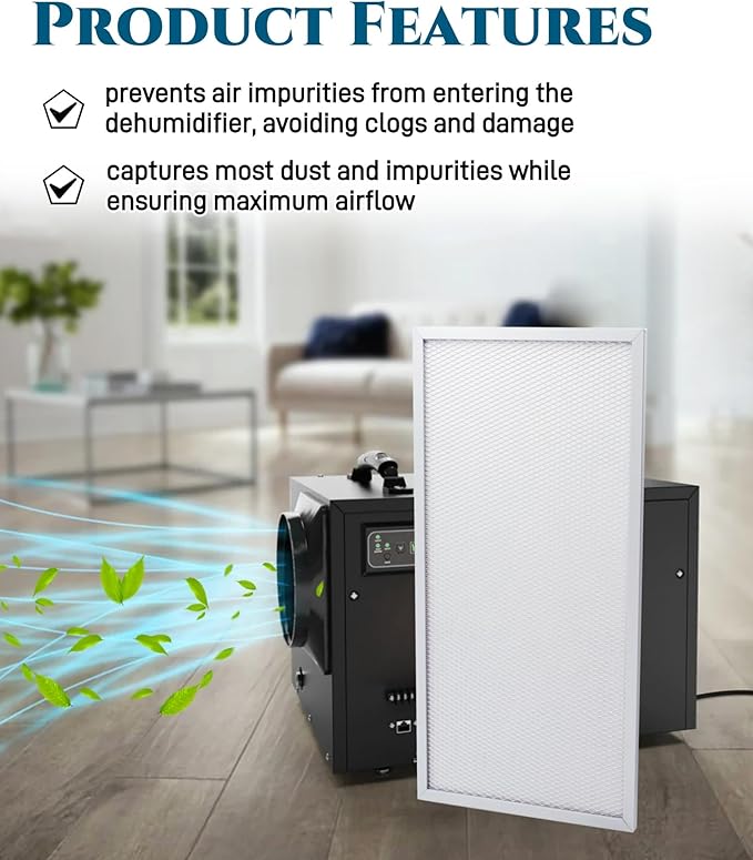 4Pcs MERV-8 Dehumidifier Filter Fit - Image 5