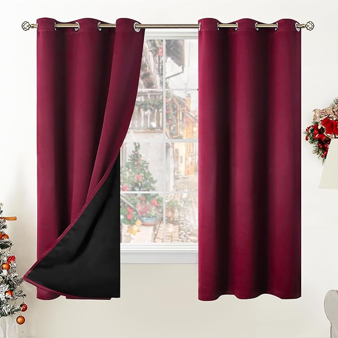 BGment Thermal Insulated 100% Blackout Curtains by BGment