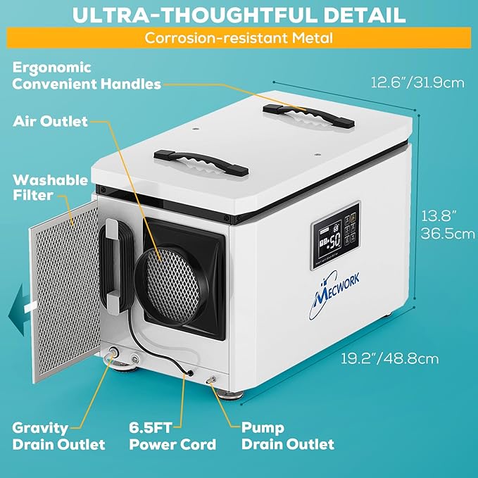 125 Pints Commercial Dehumidifier - Image 6