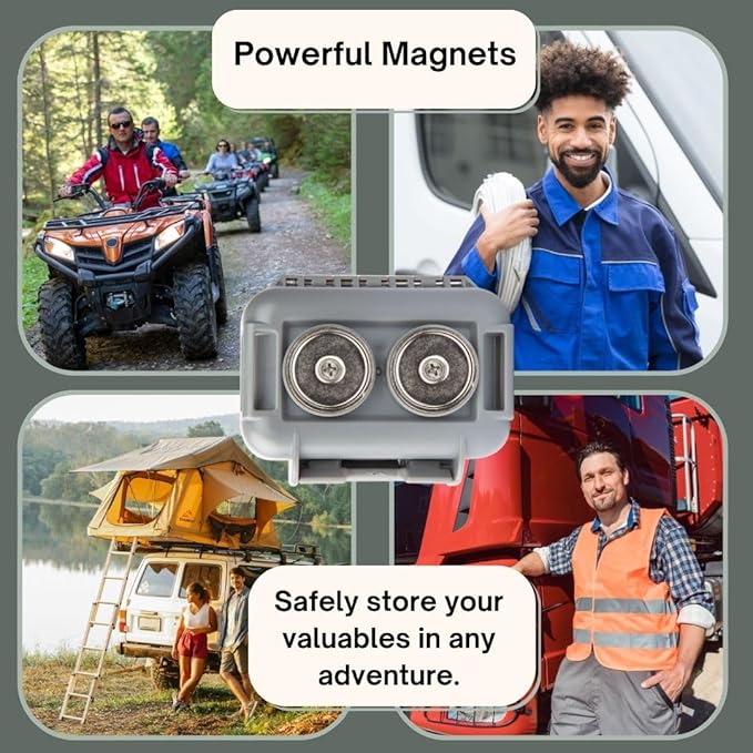 Hide a Key Outside with our Magnetic Box, Our Waterproof Air-Tight Magnetic Key - Image 4
