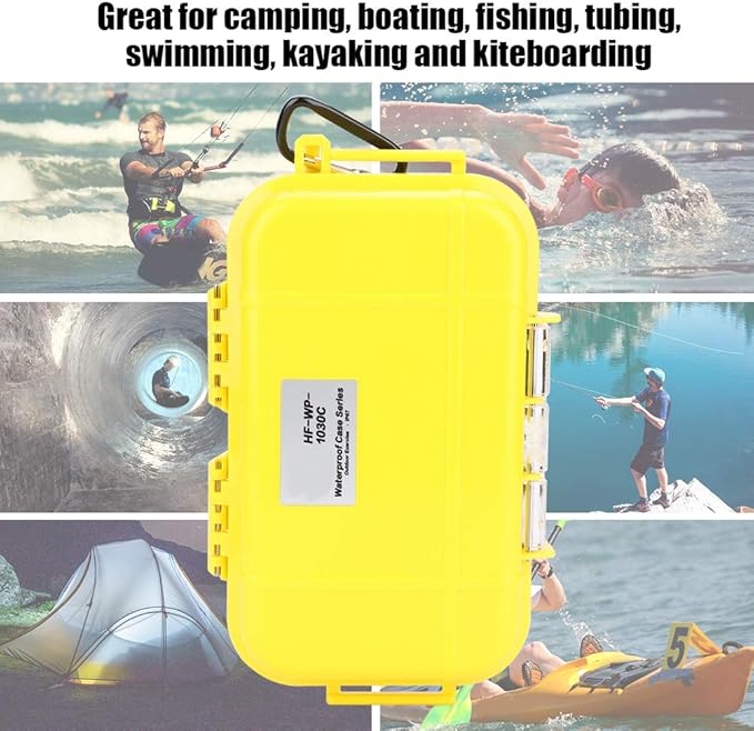 Joyzan Waterproof Storage Case, Outdoor Survival Shockproof Box Airtight Carry - Image 2