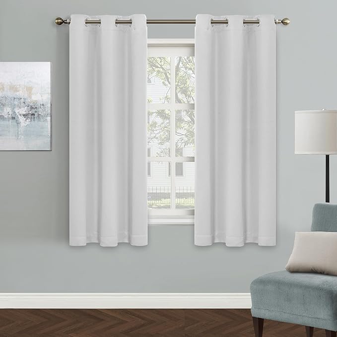 MYSKY HOME Grommet top Thermal Insulated Window Blackout Curtains, 42 x 63 Inch by MYSKYHOME