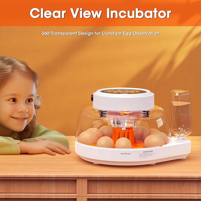 Incubators for Hatching Eggs, 12 Eggs Smart Incubator - Image 7