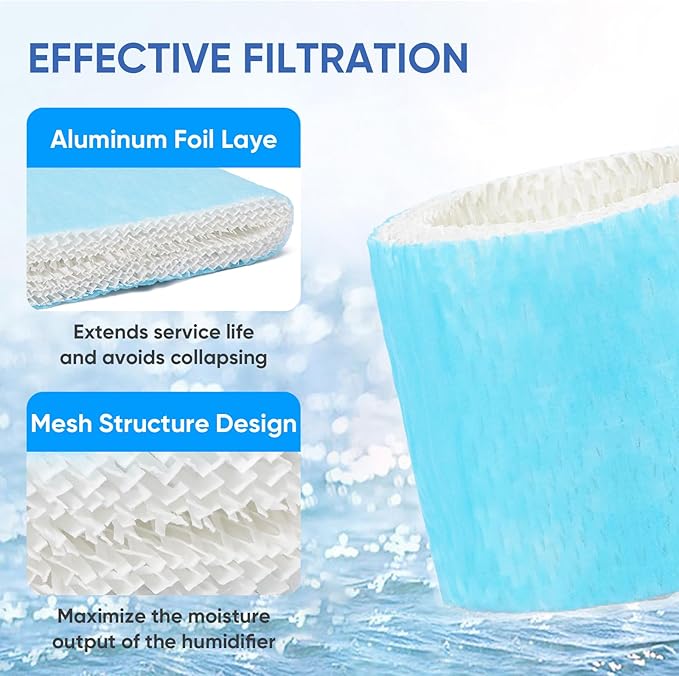 6 Pack Humidifier Filters HAC-504 Replacement - Image 4