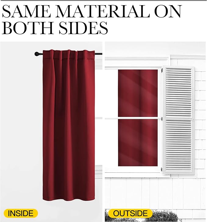 NICETOWN Living Room Darkening Curtains - Image 6