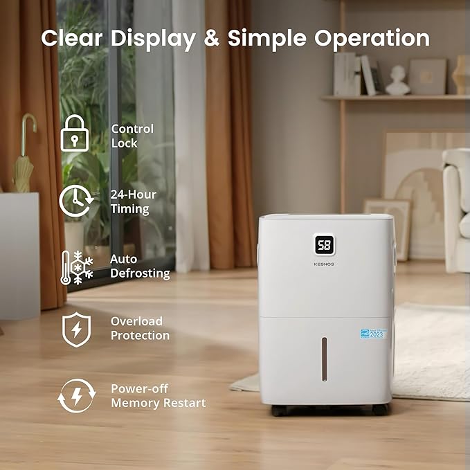 Kesnos 120 Pints Energy Star Dehumidifier - Image 7