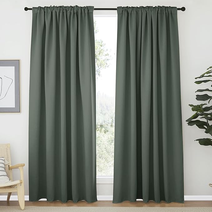 NICETOWN Blackout Curtains 84 inches Long - Image 2