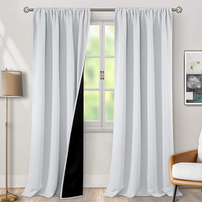 BGment Long Blackout Curtains for Living Room 108 Inch Length, Full Room by BGment