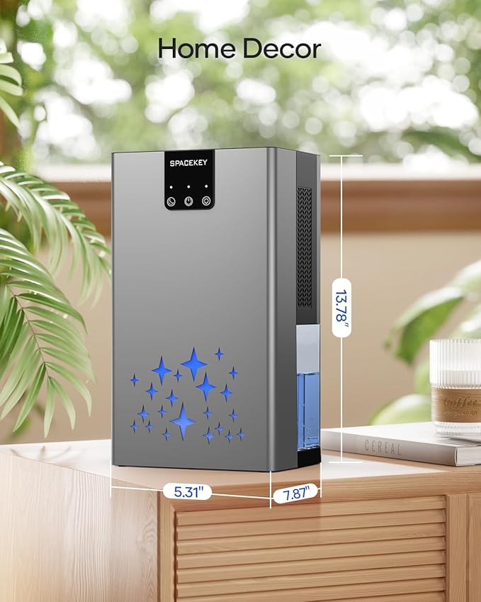 Dehumidifier, 95 OZ Water Tank Dehumidifiers - Image 2