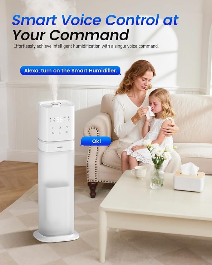 Smart Humidifier Large Room, 2.1Gal/8L Humidifiers - Image 4