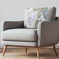 Blue Marble Headrest Cover Furniture Covers by Unknown