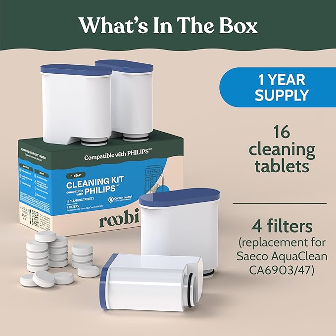 Roobi Cleaning Tablets & Filters Compatible - Image 2
