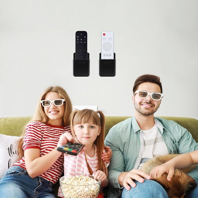 Remote Control Holder Wall Mount, TV Remote Holder Wall Mount, Marker Holder - Image 7