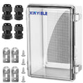 Waterproof Outdoor Project ABS Plastic Junction Box IP67 Weatherproof Dustproof by XINYIELE